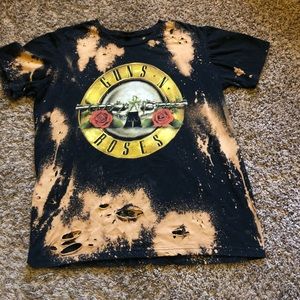 Hand-bleached Guns ‘N’ Roses T-Shirt